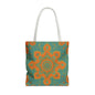 Boho Floral Tote Bag: Colorful Bohemian Shopping Handbag