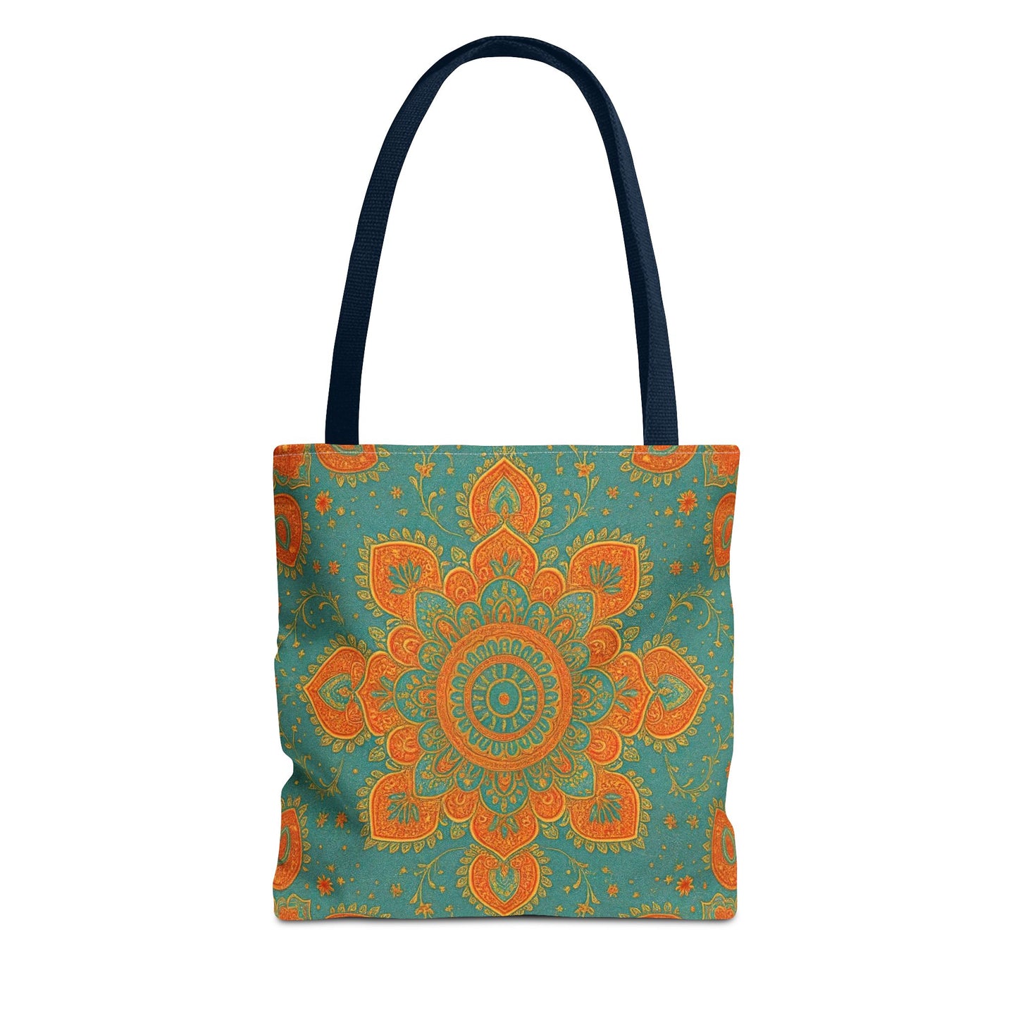 Boho Floral Tote Bag: Colorful Bohemian Shopping Handbag